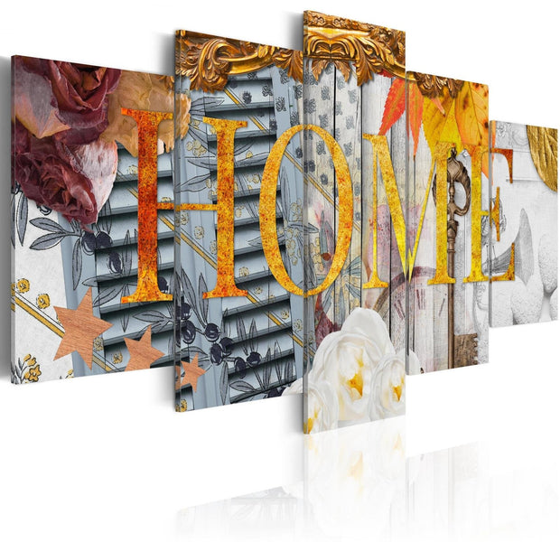 Stretched Canvas Vintage Art - Home (Variety)-Tiptophomedecor