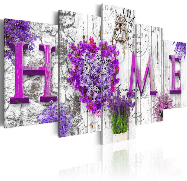 Stretched Canvas Vintage Art - Mauve Asylum-Tiptophomedecor