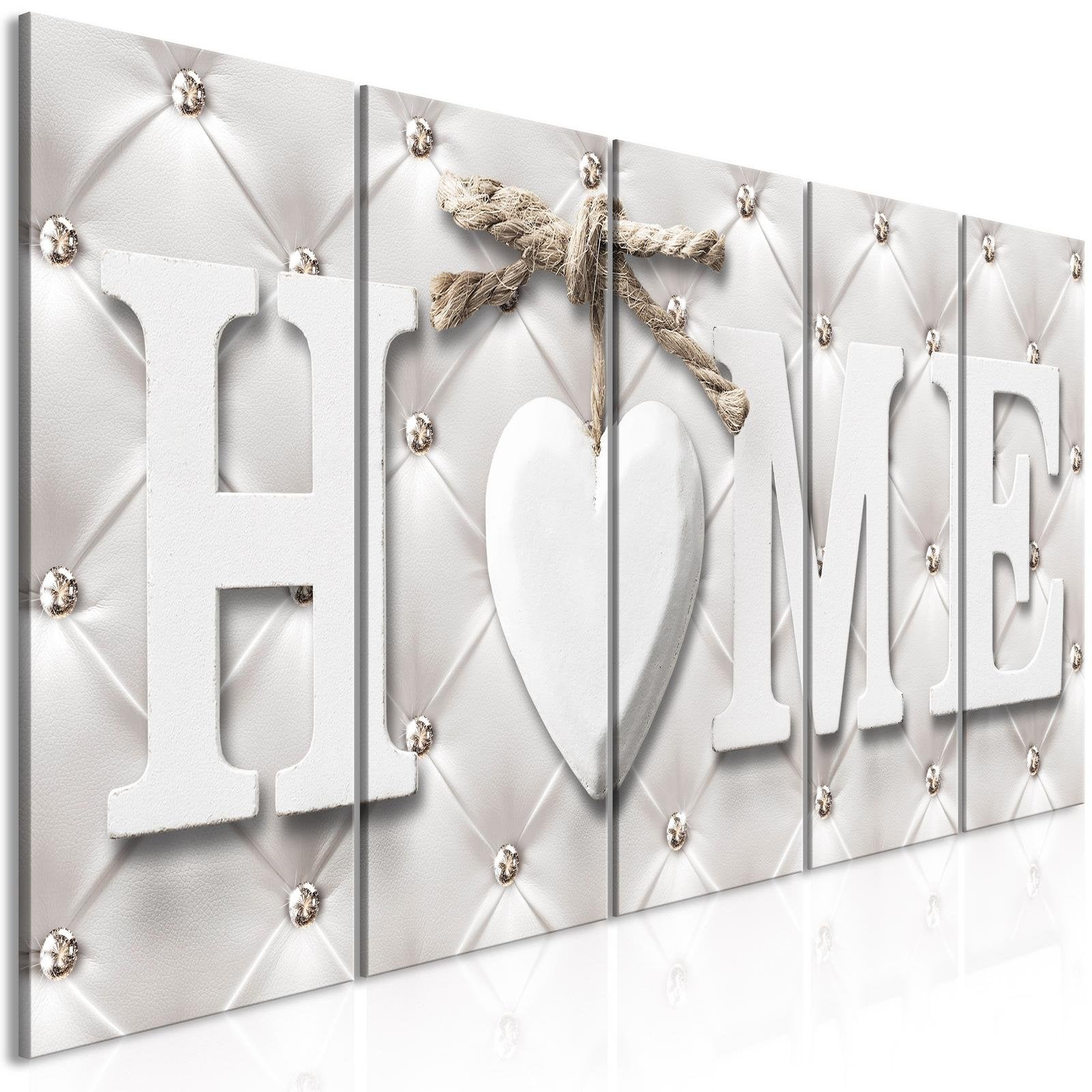 Stretched Canvas Vintage Art - Quilted Home Narrow-Tiptophomedecor