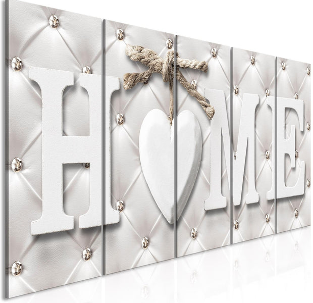 Stretched Canvas Vintage Art - Quilted Home Narrow-Tiptophomedecor