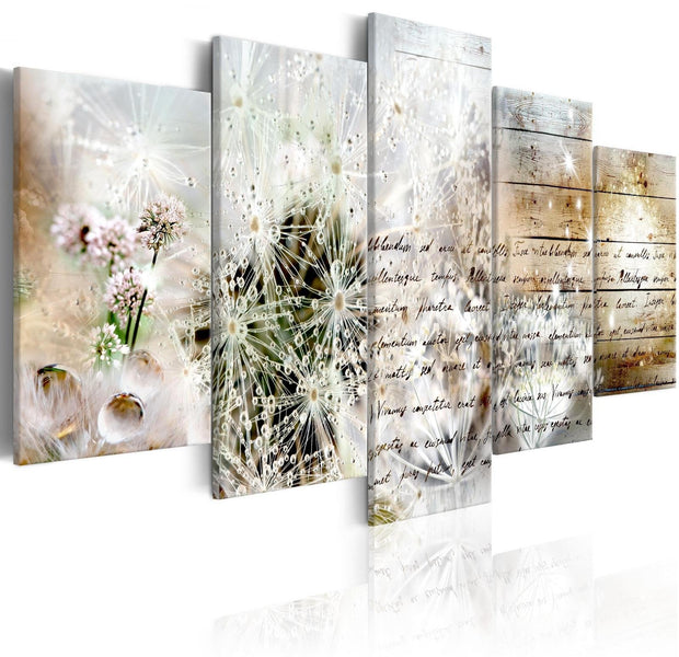 Stretched Canvas Vintage Art - Starry Dandelions Ii-Tiptophomedecor