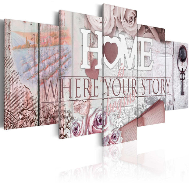 Stretched Canvas Vintage Art - Summer Adventure-Tiptophomedecor