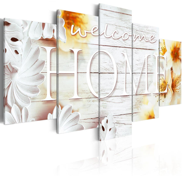 Stretched Canvas Vintage Art - Summer At Home-Tiptophomedecor