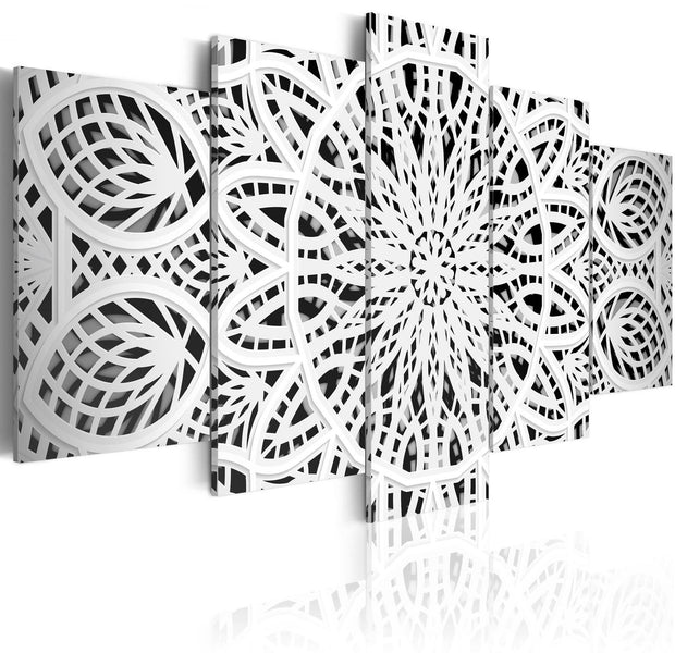 Stretched Canvas Zen Art - Alabasterine Fantasy-Tiptophomedecor