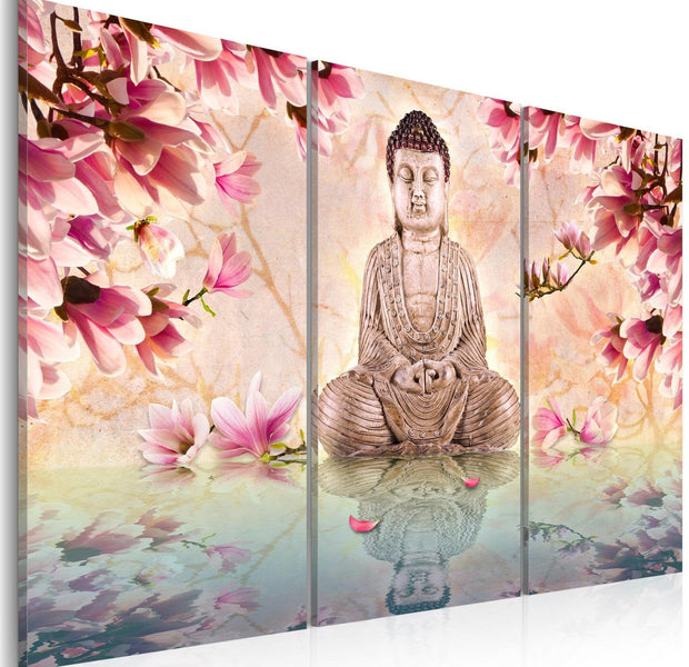 Stretched Canvas Zen Art - Buddha Meditation-Tiptophomedecor