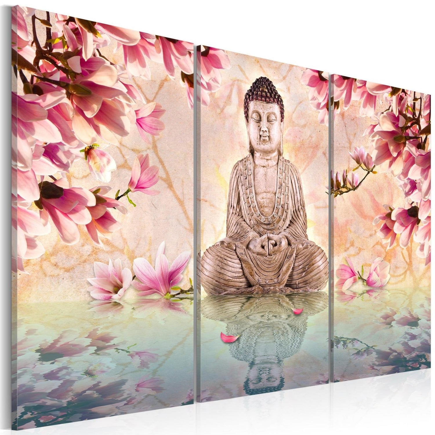 Stretched Canvas Zen Art - Buddha Meditation-Tiptophomedecor