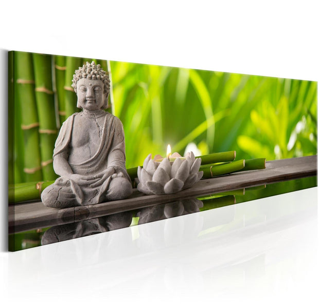 Stretched Canvas Zen Art - Buddha Meditation-Tiptophomedecor
