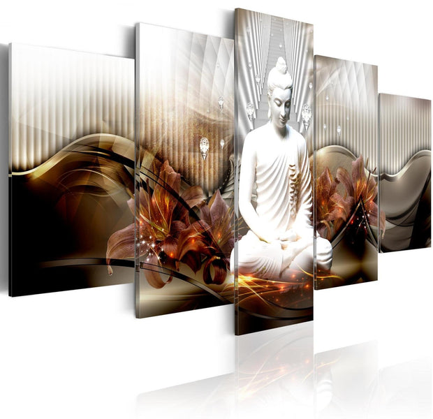 Stretched Canvas Zen Art - Crystal Calm-Tiptophomedecor