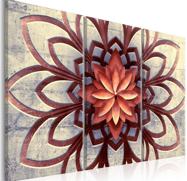 Stretched Canvas Zen Art - Fan-Tiptophomedecor
