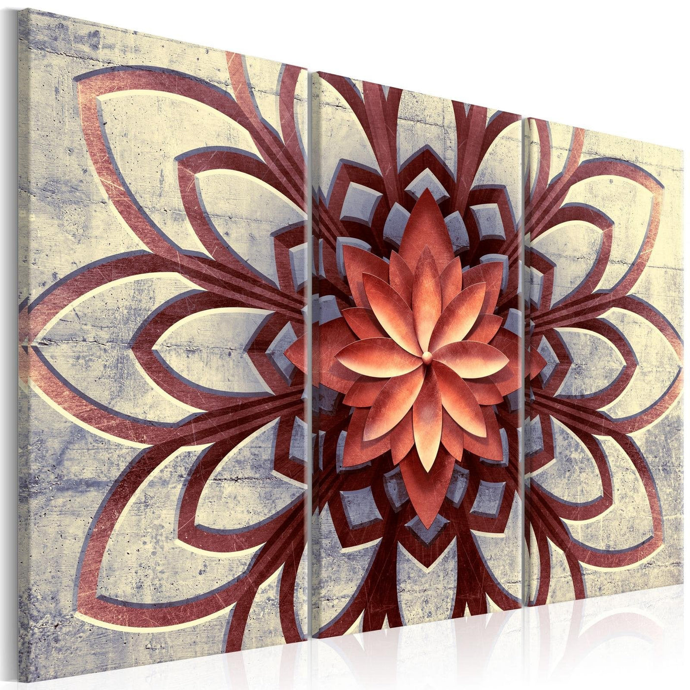 Stretched Canvas Zen Art - Fan-Tiptophomedecor