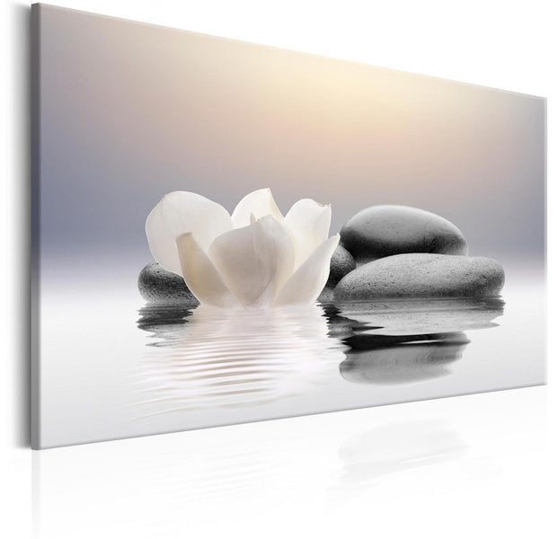Stretched Canvas Zen Art - Garden Of Calm-Tiptophomedecor