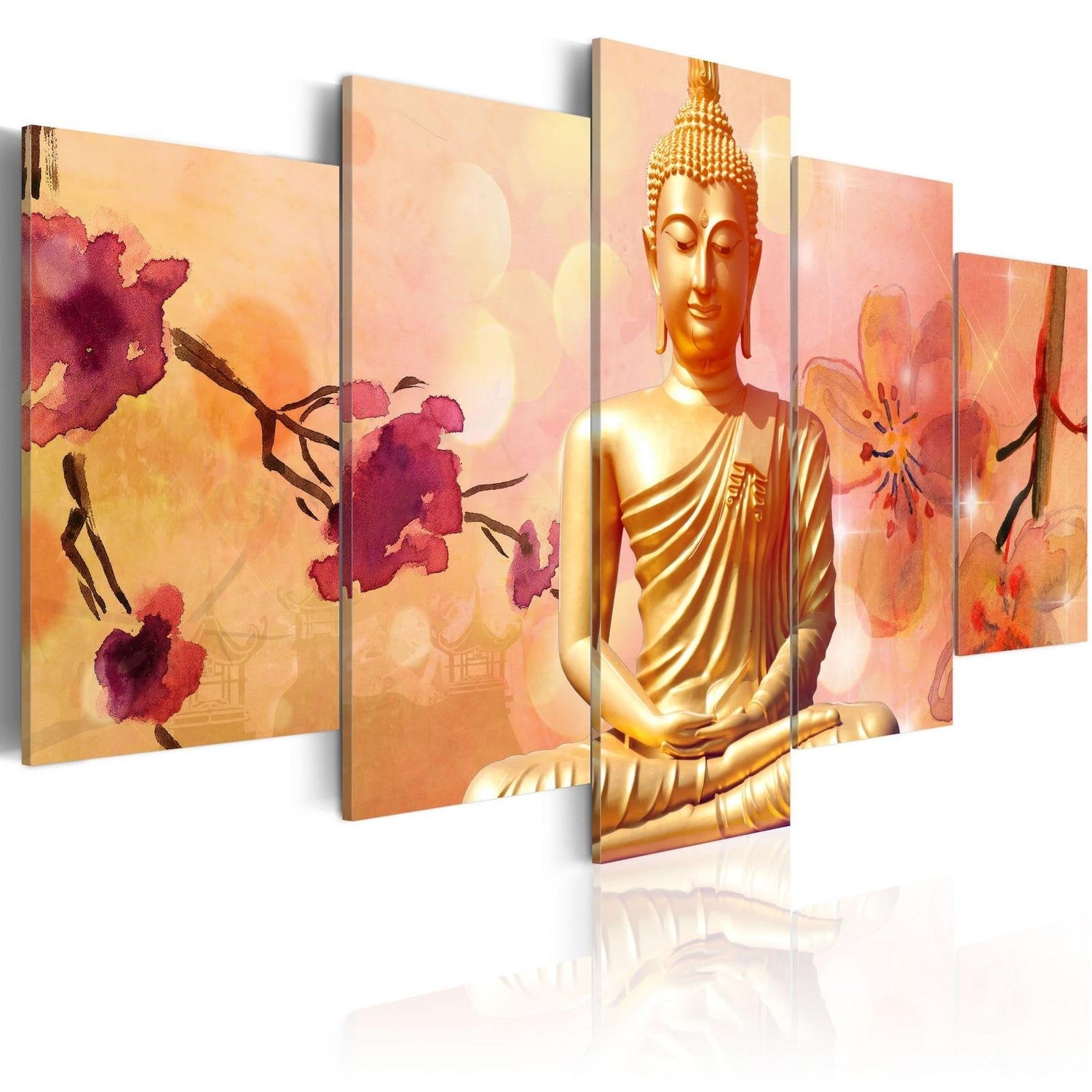 Stretched Canvas Zen Art - Mantra-Tiptophomedecor