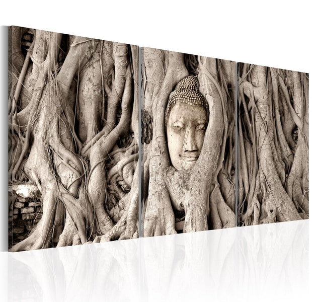 Stretched Canvas Zen Art - Meditation'S Tree-Tiptophomedecor