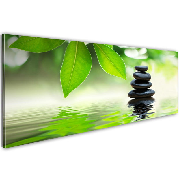 Stretched Canvas Zen Art - Nature And Zen-Tiptophomedecor