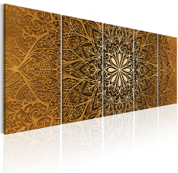 Stretched Canvas Zen Art - Paper Mandala-Tiptophomedecor