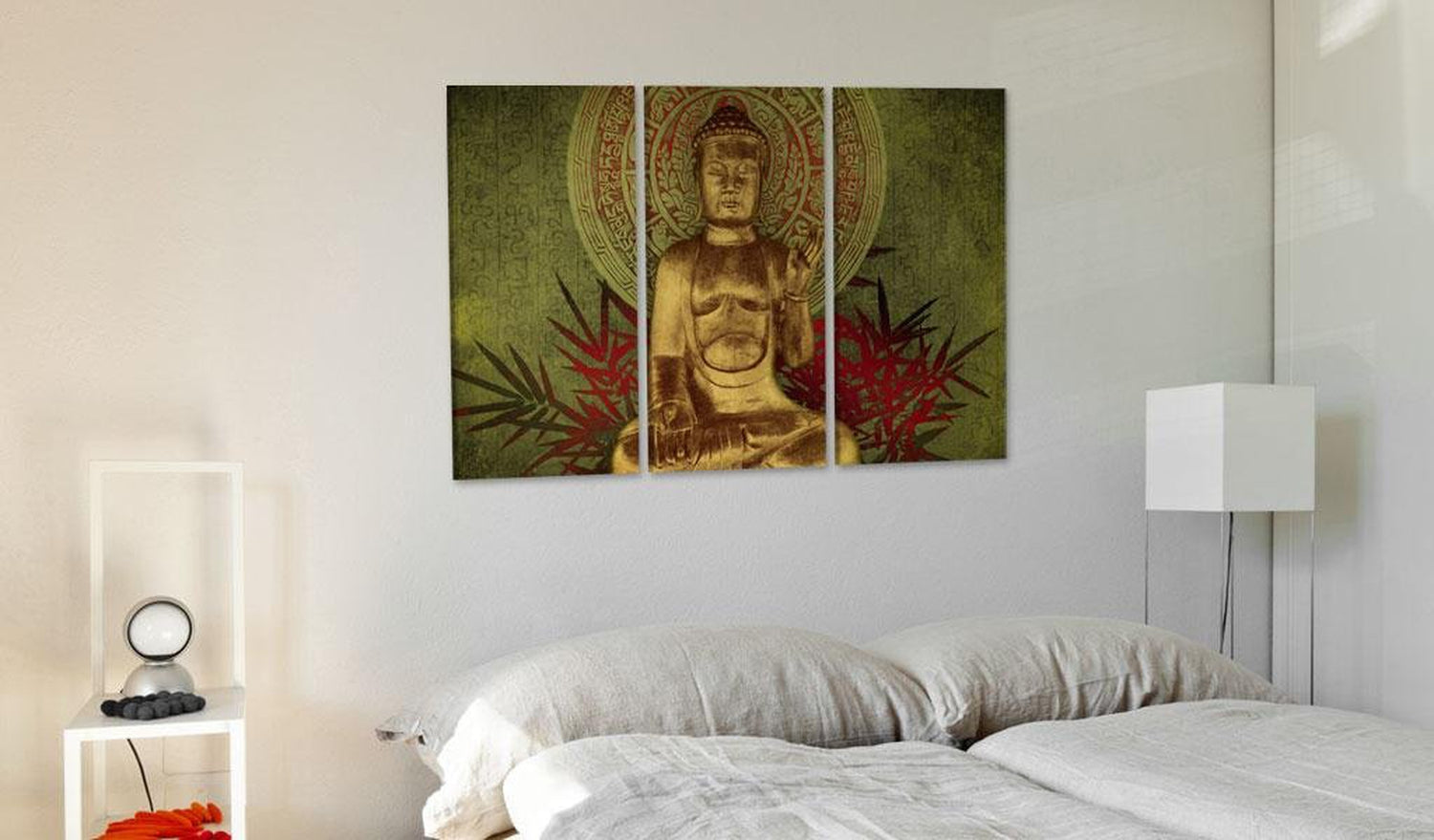 Stretched Canvas Zen Art - Saint Buddha-Tiptophomedecor