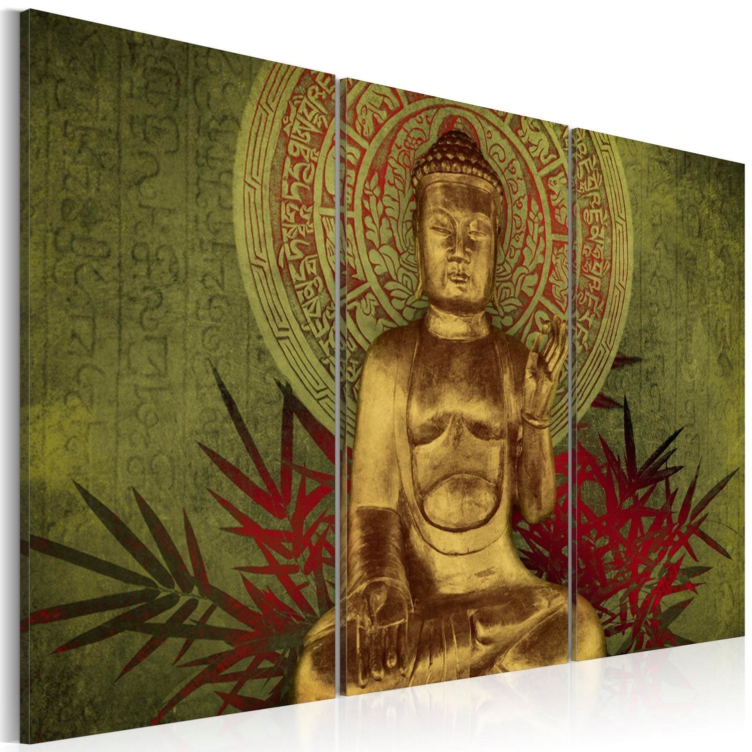 Stretched Canvas Zen Art - Saint Buddha-Tiptophomedecor