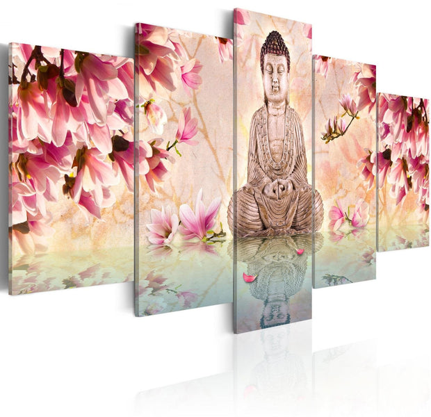 Stretched Canvas Zen Art - Siddhartha-Tiptophomedecor