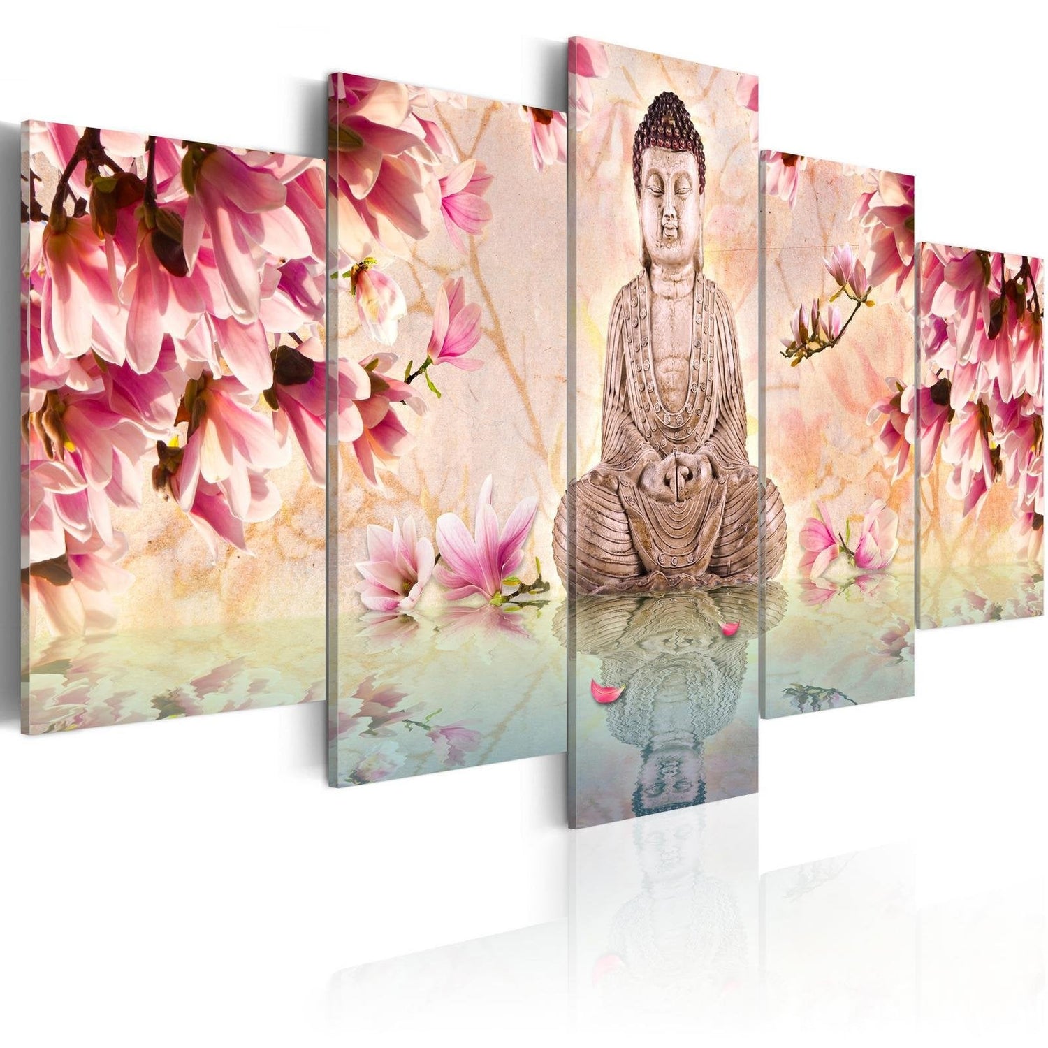Stretched Canvas Zen Art - Siddhartha-Tiptophomedecor