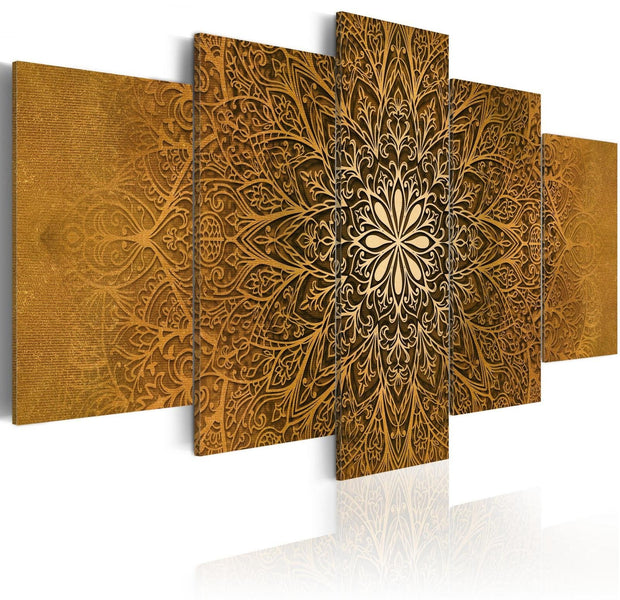 Stretched Canvas Zen Art - Spiritual Illumination-Tiptophomedecor