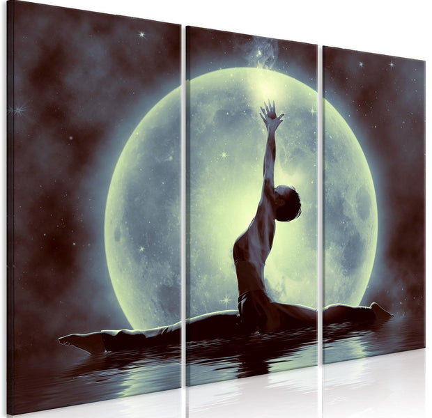 Stretched Canvas Zen Art - Twine Green-Tiptophomedecor