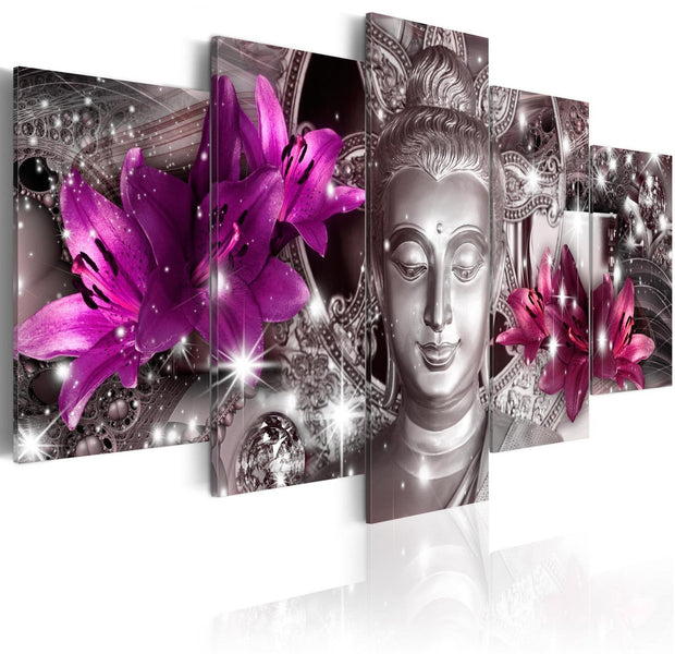 Stretched Canvas Zen Art - Zen Of Glitter-Tiptophomedecor