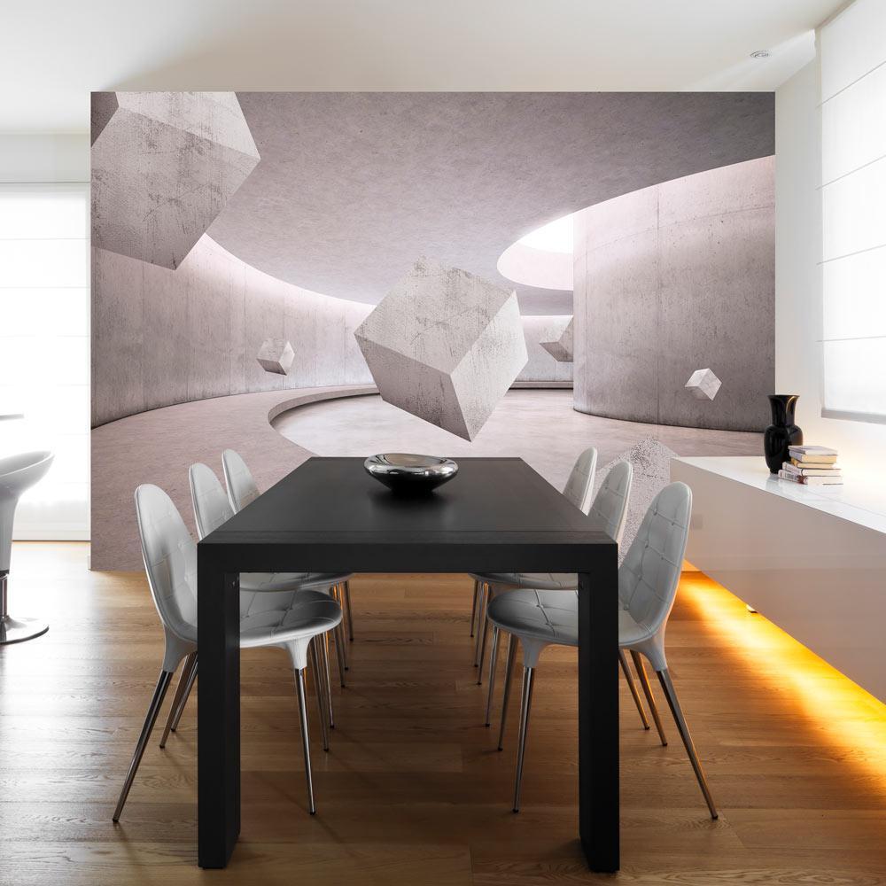 Peel and stick wall mural - Art of Symmetry-TipTopHomeDecor