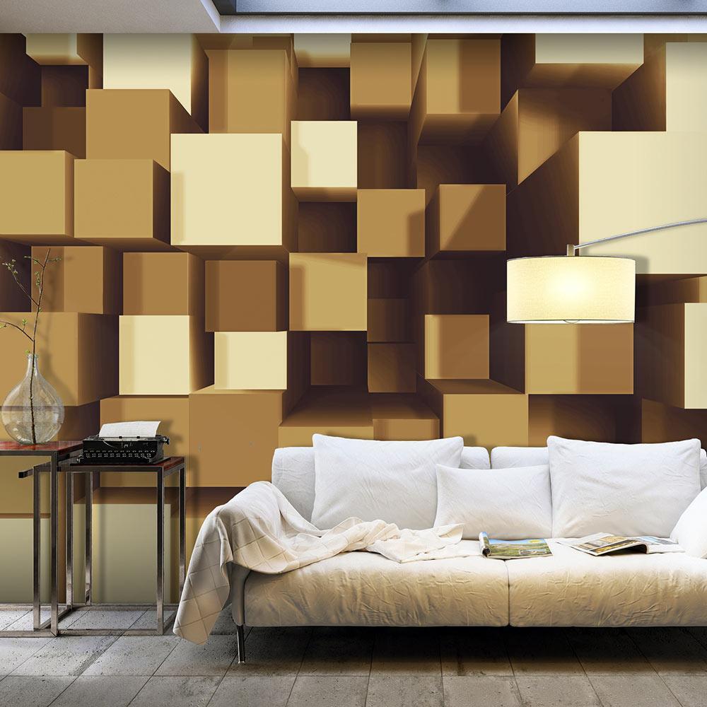 Peel and stick wall mural - Geometrical Harmony-TipTopHomeDecor