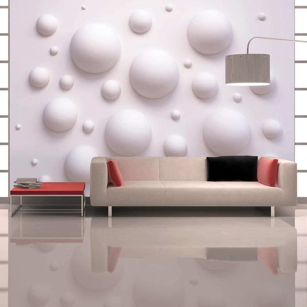 Tiptophomedecor Peel and Stick 3D Illusion Wallpaper Wall Mural - Las Burbujas - Removable Wall Decals-Tiptophomedecor
