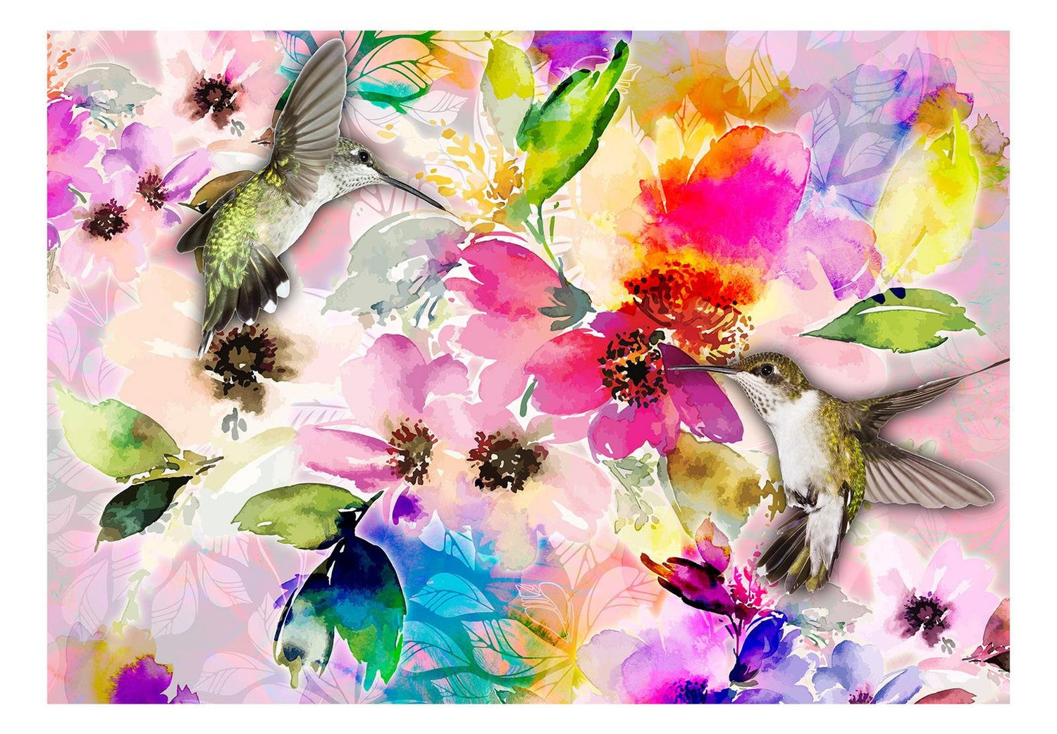 Peel and stick wall mural - Colours of Nature-TipTopHomeDecor