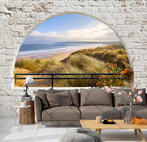 Peel and stick wall mural - Hidden Beach-TipTopHomeDecor