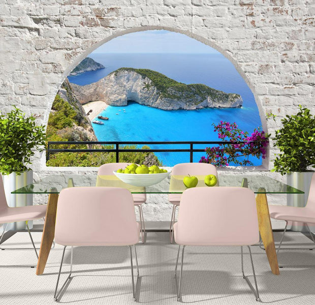 Peel and stick wall mural - Kalamaki, Zakynthos-TipTopHomeDecor