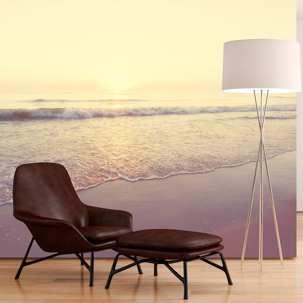 Peel and stick wall mural - Morning on the Beach-TipTopHomeDecor