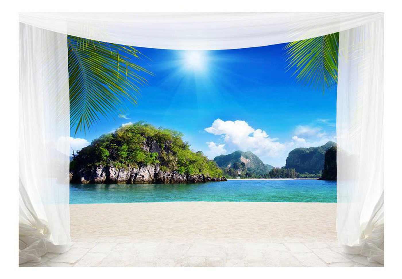 Peel and stick wall mural - Summer breeze-TipTopHomeDecor