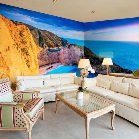 Peel and stick wall mural - Navagio Beach-TipTopHomeDecor