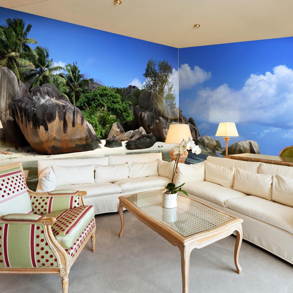 Peel and stick wall mural - Seychelles-TipTopHomeDecor