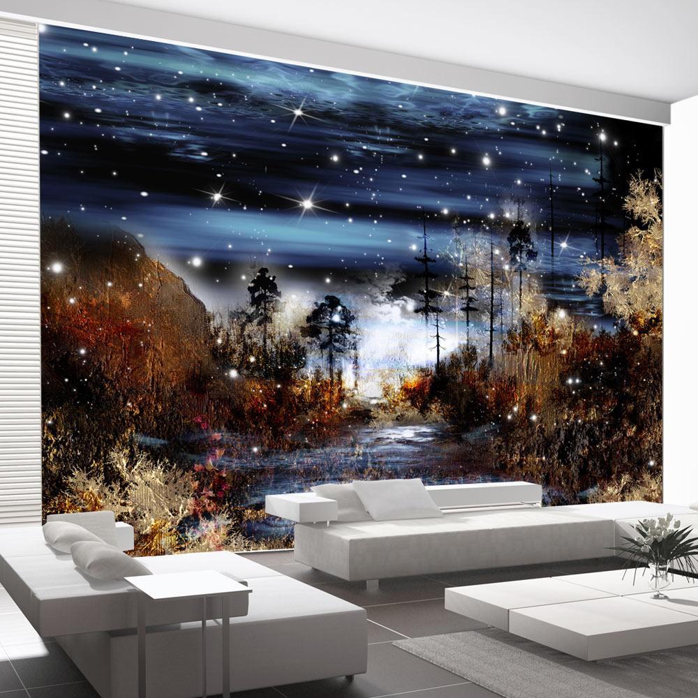 Peel and stick wall mural - Magical forest-TipTopHomeDecor
