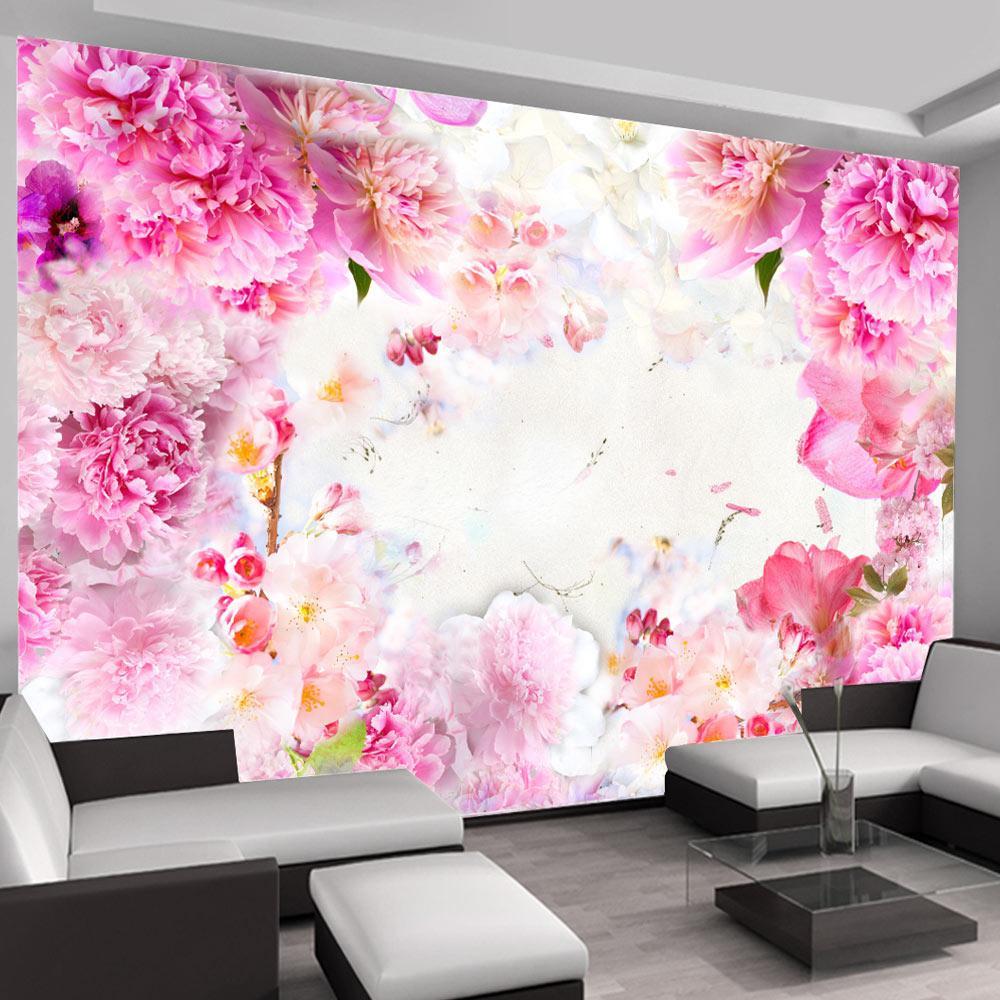 Peel and stick wall mural - Blooming June-TipTopHomeDecor
