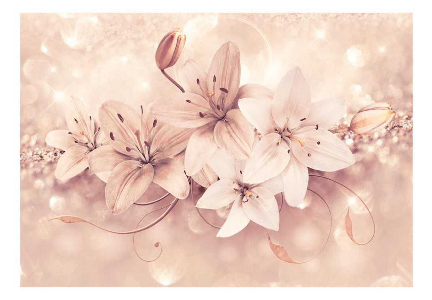 Peel and stick wall mural - Jewels of Light-TipTopHomeDecor