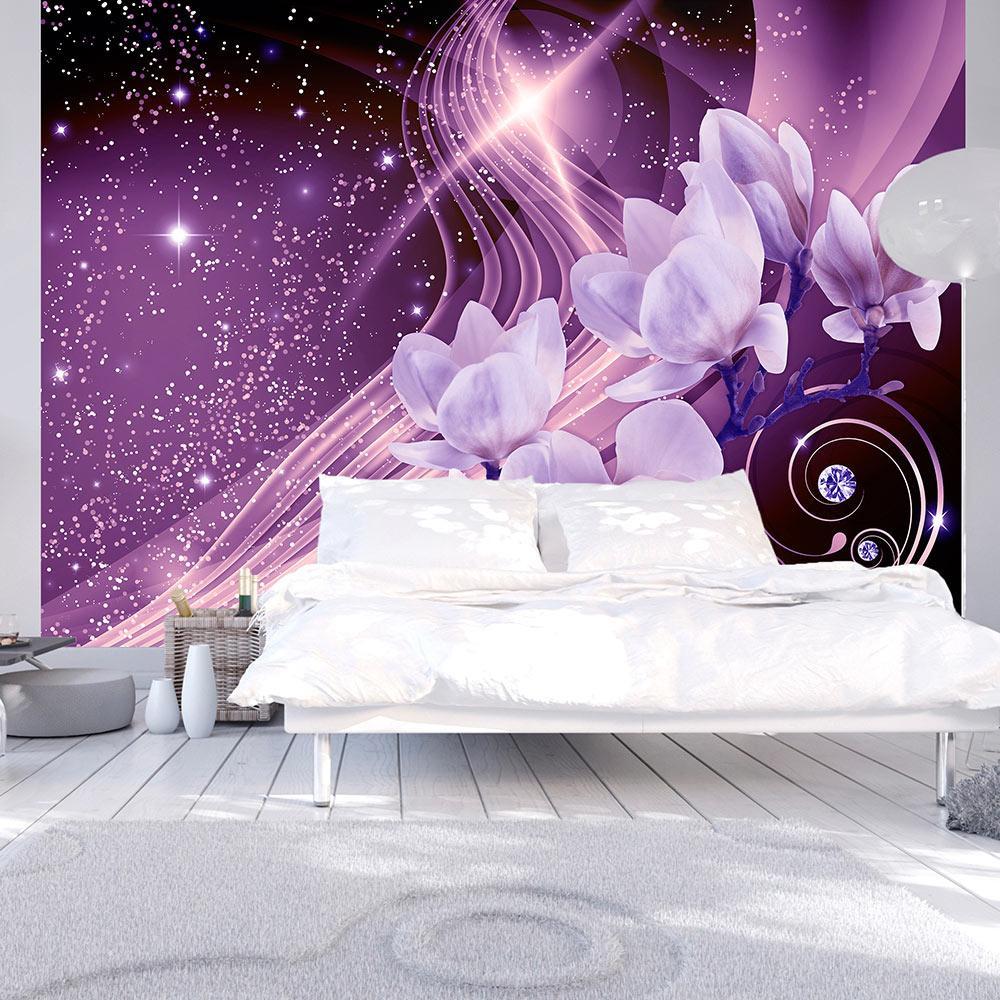 Peel and stick wall mural - Purple Milky Way-TipTopHomeDecor