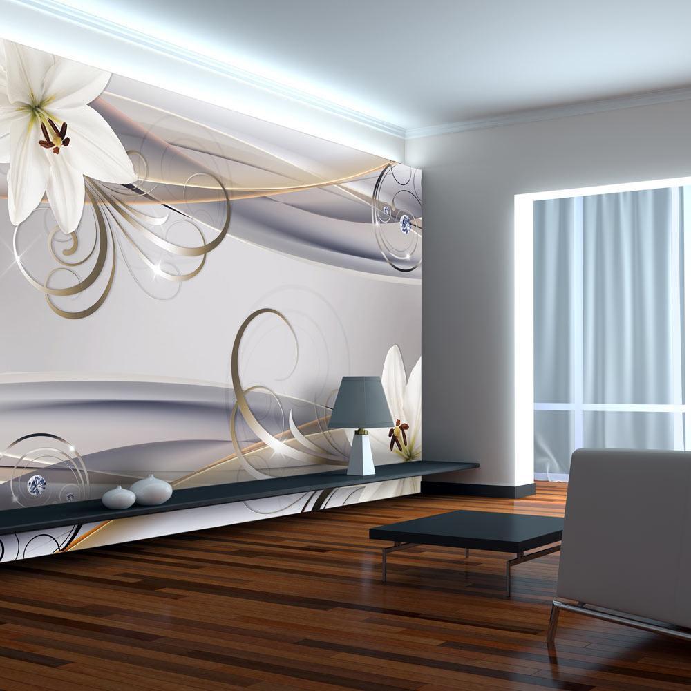 Peel and stick wall mural - Remember the Lilies-TipTopHomeDecor