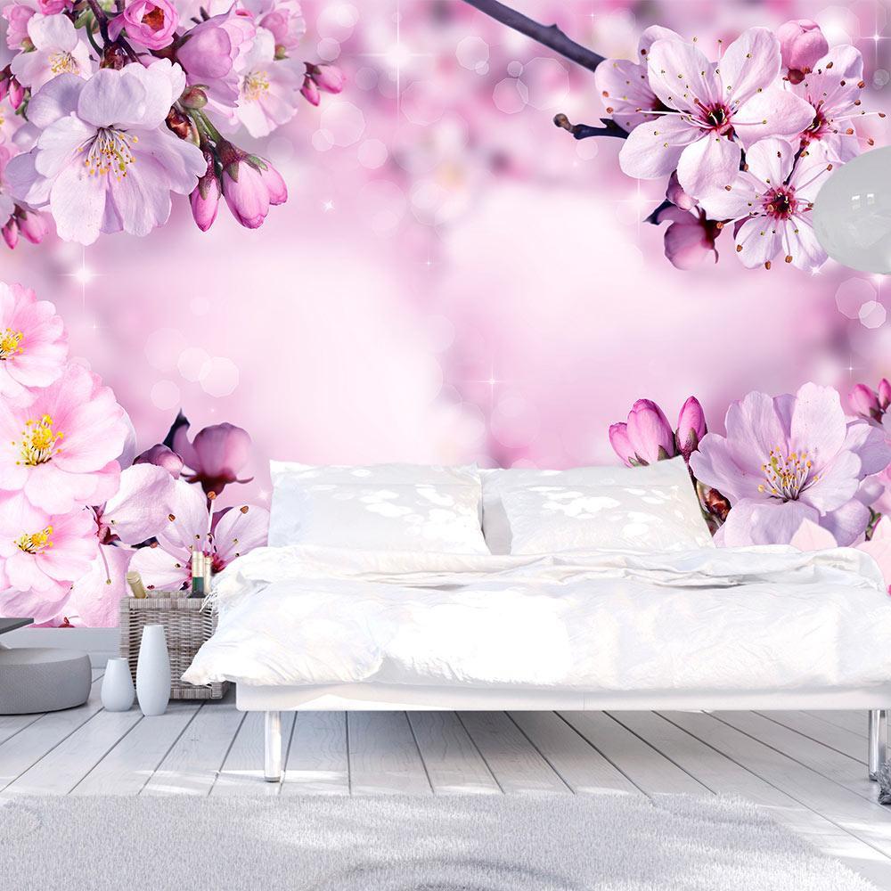 Peel and stick wall mural - Say Hello to Spring-TipTopHomeDecor