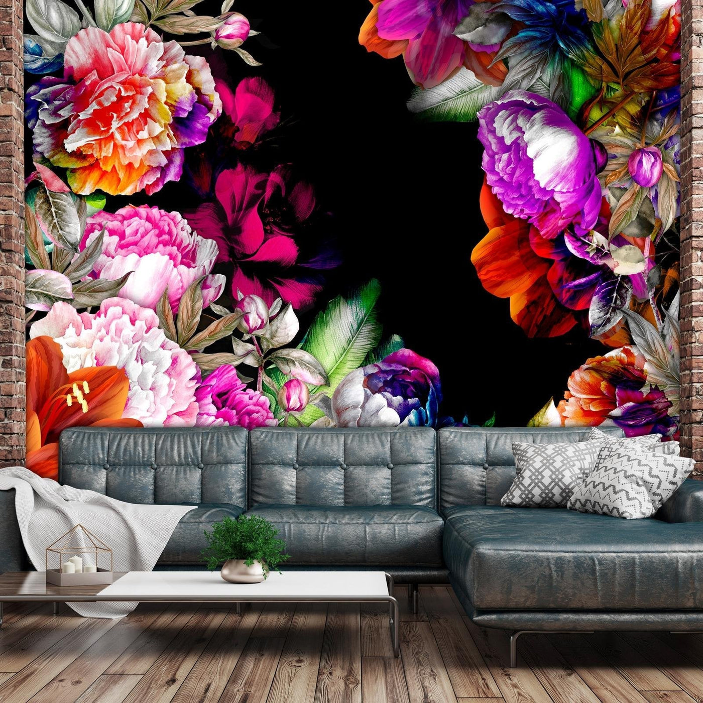 Peel and stick wall mural - Warm Tones of Summer-TipTopHomeDecor
