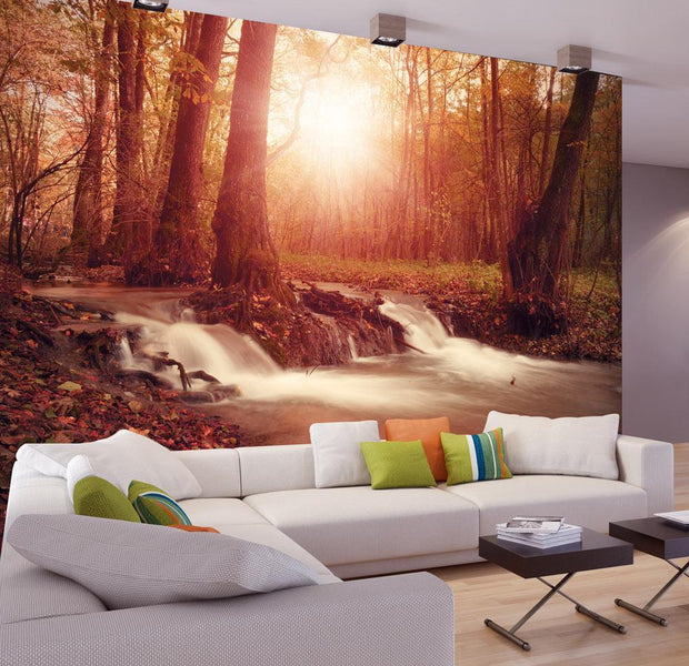 Peel and stick wall mural - Autumn Dreaminess-TipTopHomeDecor