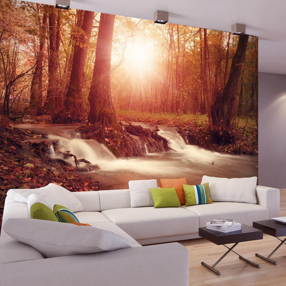 Peel and stick wall mural - Autumn Dreaminess-TipTopHomeDecor