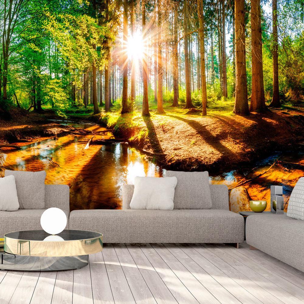 Peel and stick wall mural - Marvelous Forest-TipTopHomeDecor