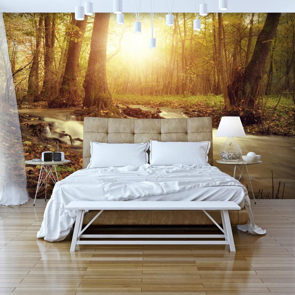 Peel and stick wall mural - Sunny Current-TipTopHomeDecor