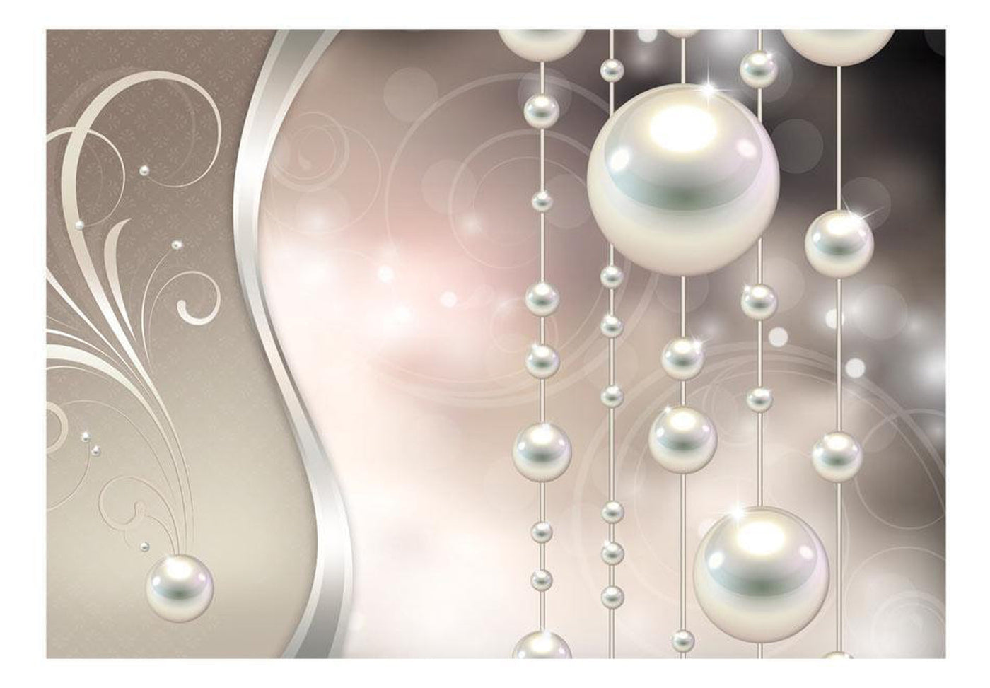 Peel and stick wall mural - Pearl dream-TipTopHomeDecor