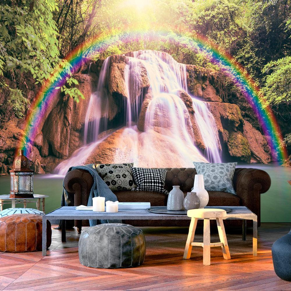 Peel and stick wall mural - Magical Waterfall-TipTopHomeDecor