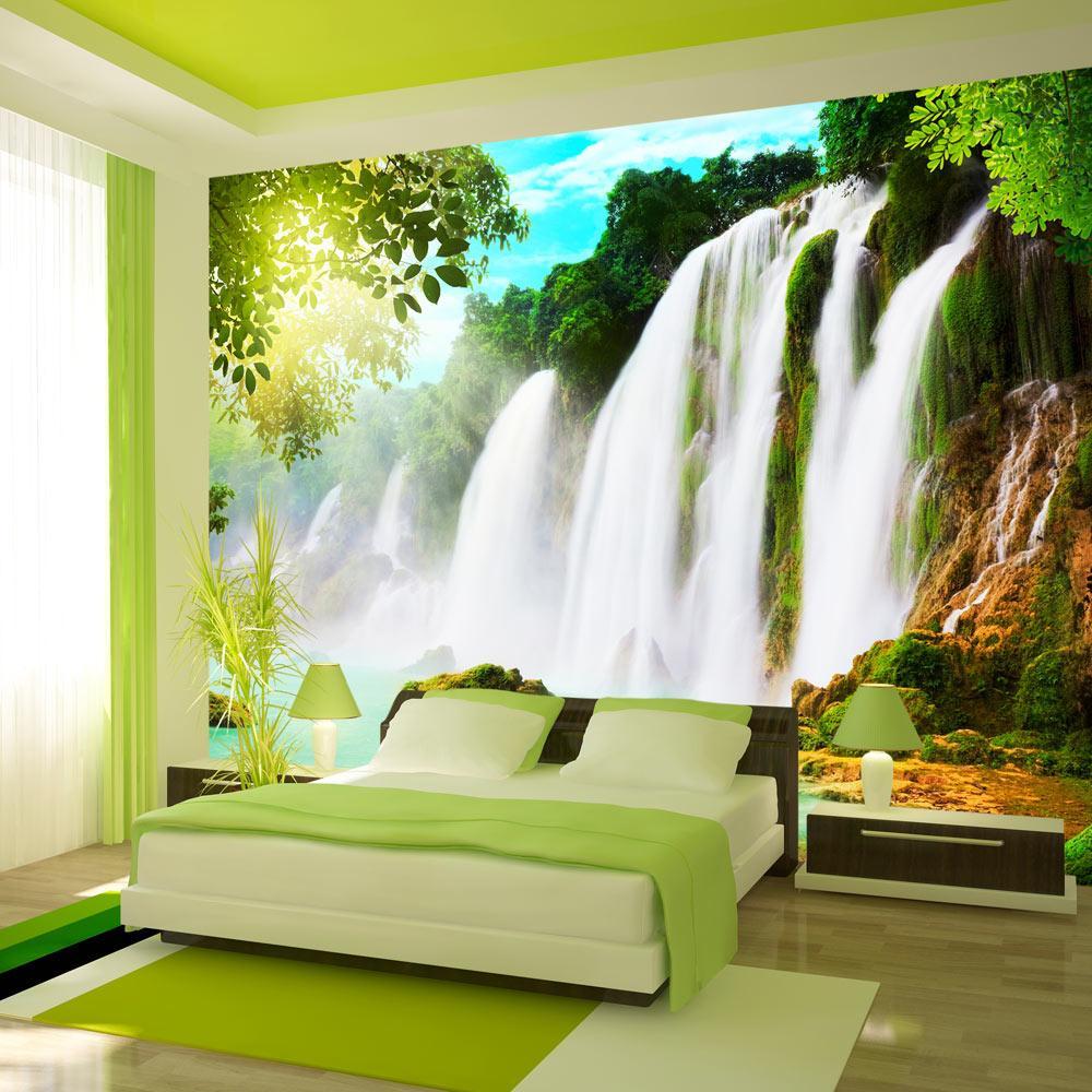 Peel and stick wall mural - The beauty of nature: Waterfall-TipTopHomeDecor